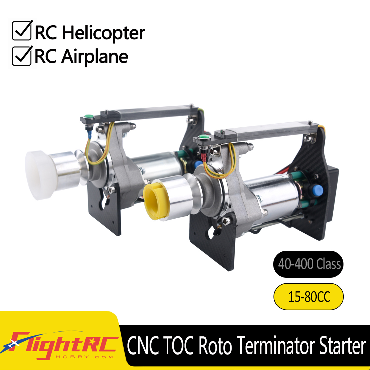 Rc Helicopter Gas - TOC Terminator Roto Electric Starter for