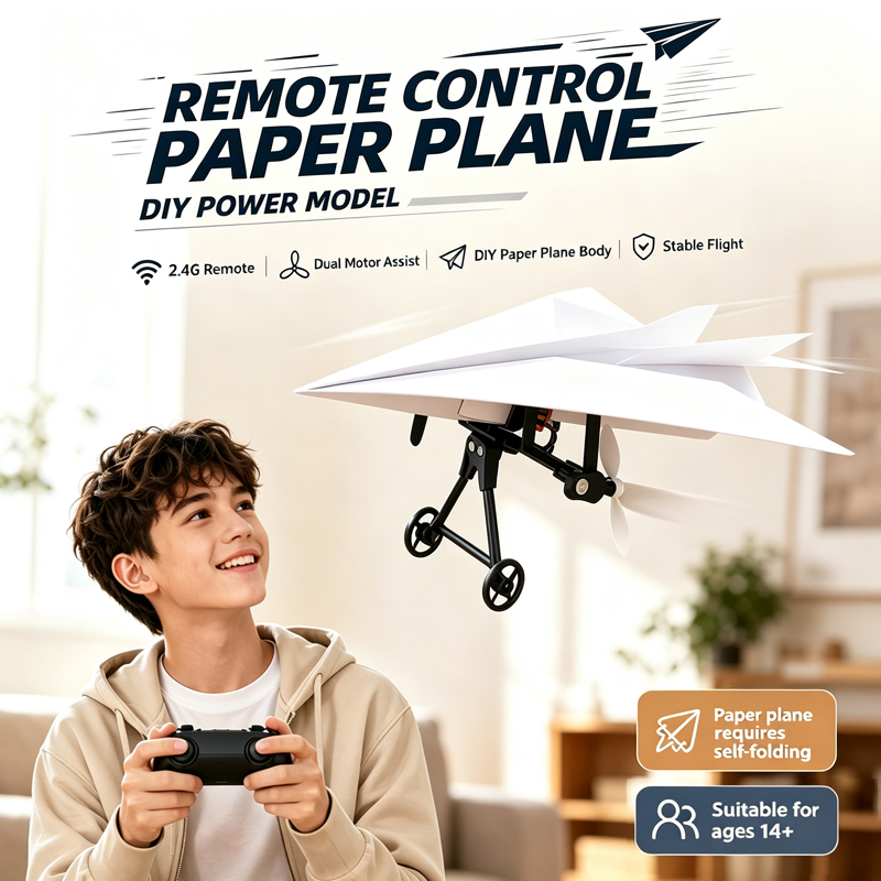 RC Paper Airplane DIY Plane Ki - Rc Helicopter Battery ulasan dan harga