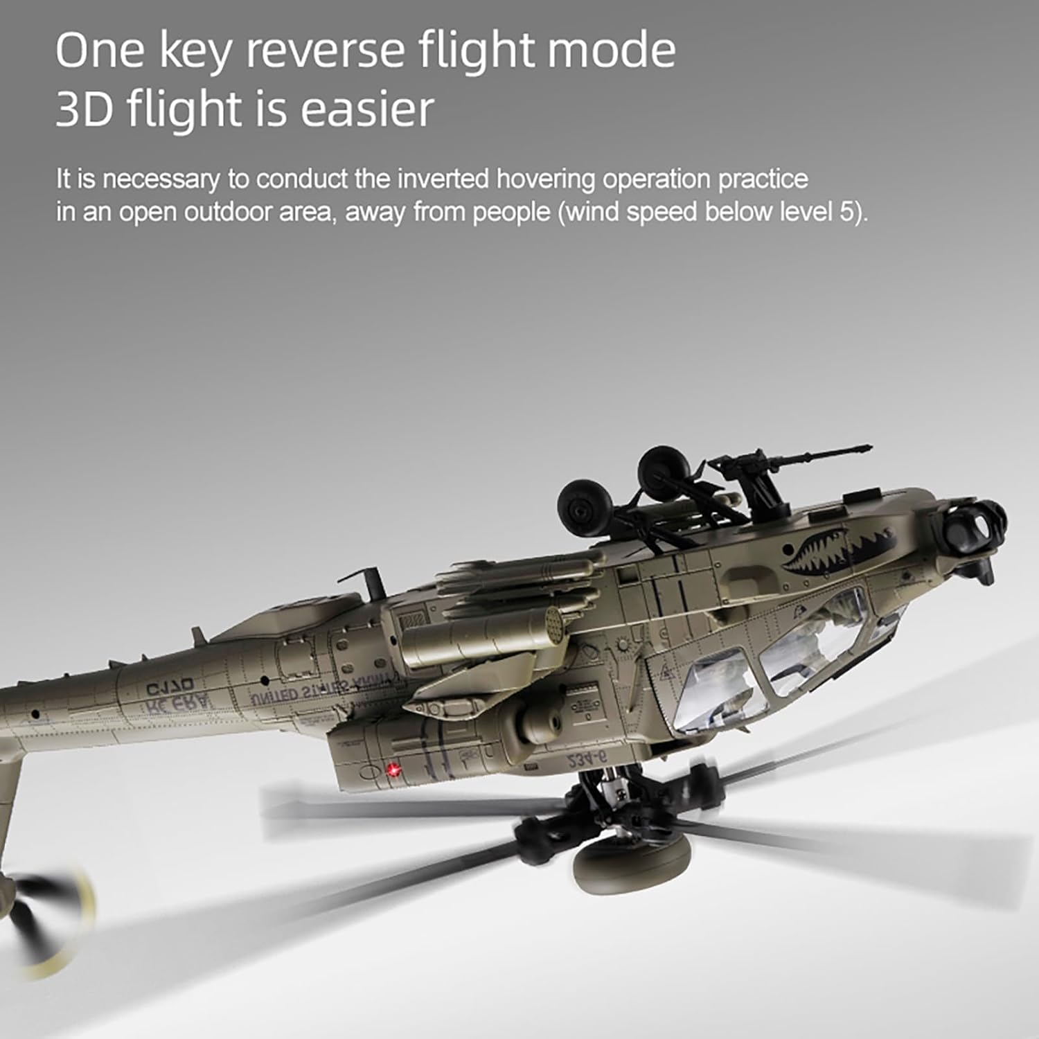 310MM 6CH C170 AH-64D Remote C - Rc Helicopter Large ulasan dan harga