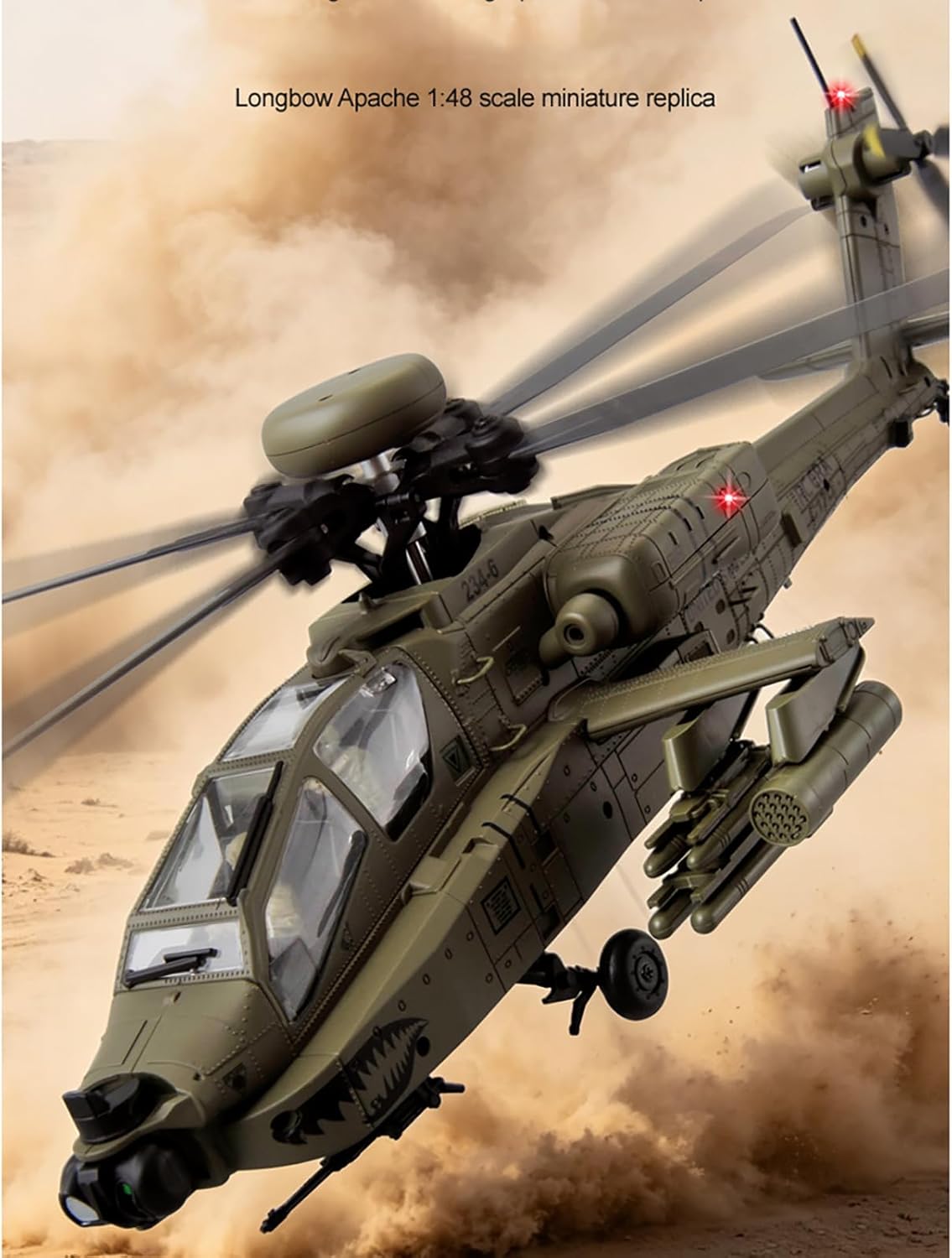 310MM 6CH C170 AH-64D Remote C - Rc Helicopter Large ulasan dan harga
