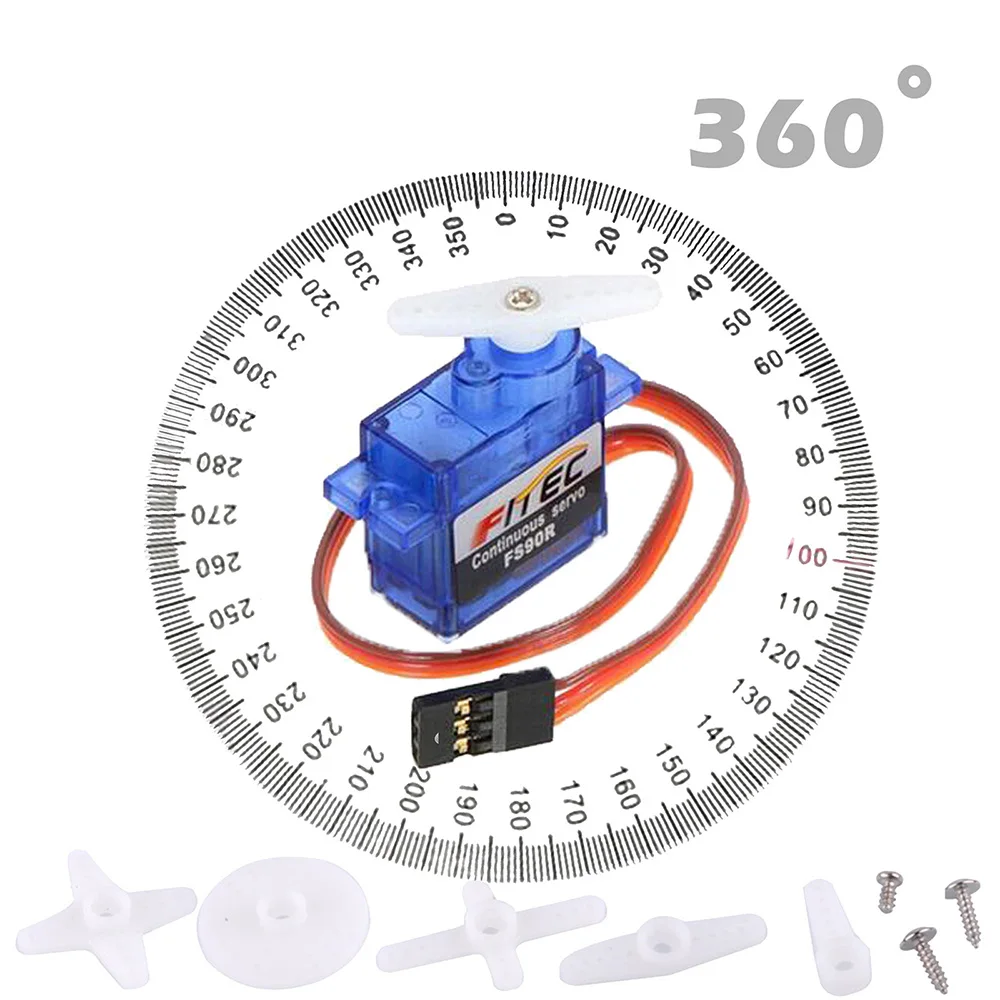 Feetech Mini FS90R Micro Servo - Rc Helicopter Servo ulasan dan harga