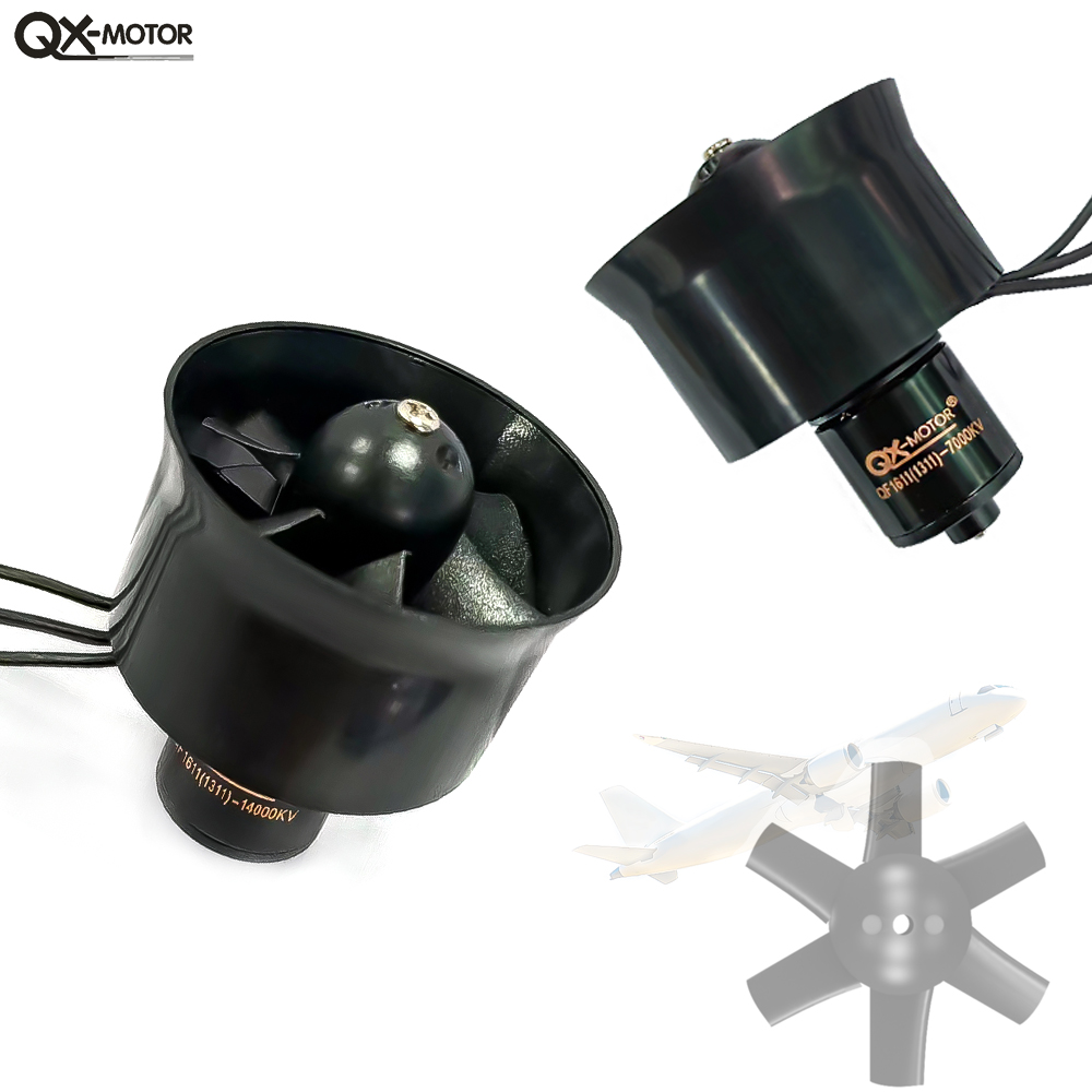 QX-MOTOR 30MM EDF QF1611 6 Bla - Rc Helicopter Blade ulasan dan harga