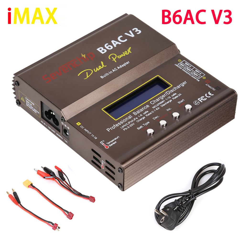 80W IMAX B6AC V3 Balance Charg - Rc Helicopter Charger ulasan dan harga