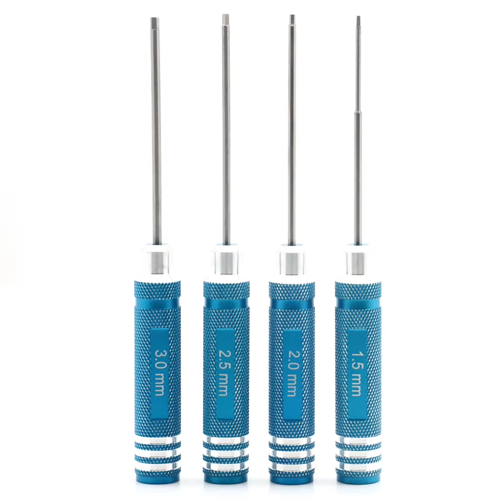 4pcs Hex Screw Driver set Tita - Rc Helicopter Tool Kit ulasan dan harga