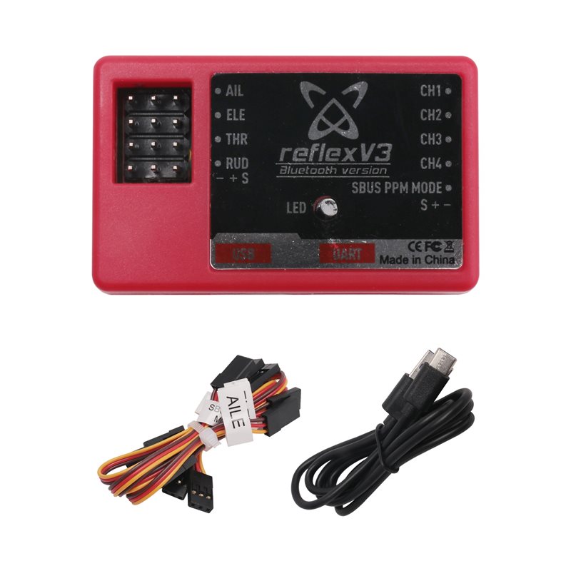 ABJG-For FMS Reflex V3 Flight  - Rc Helicopter Gyro ulasan dan harga