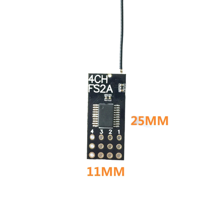Flysky FS2A Mini Receiver 4CH  - Rc Helicopter Battery ulasan dan harga
