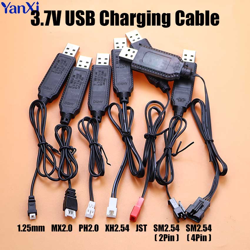 USB Charger Cable For 3.7V Lit - Rc Helicopter Charger ulasan dan harga