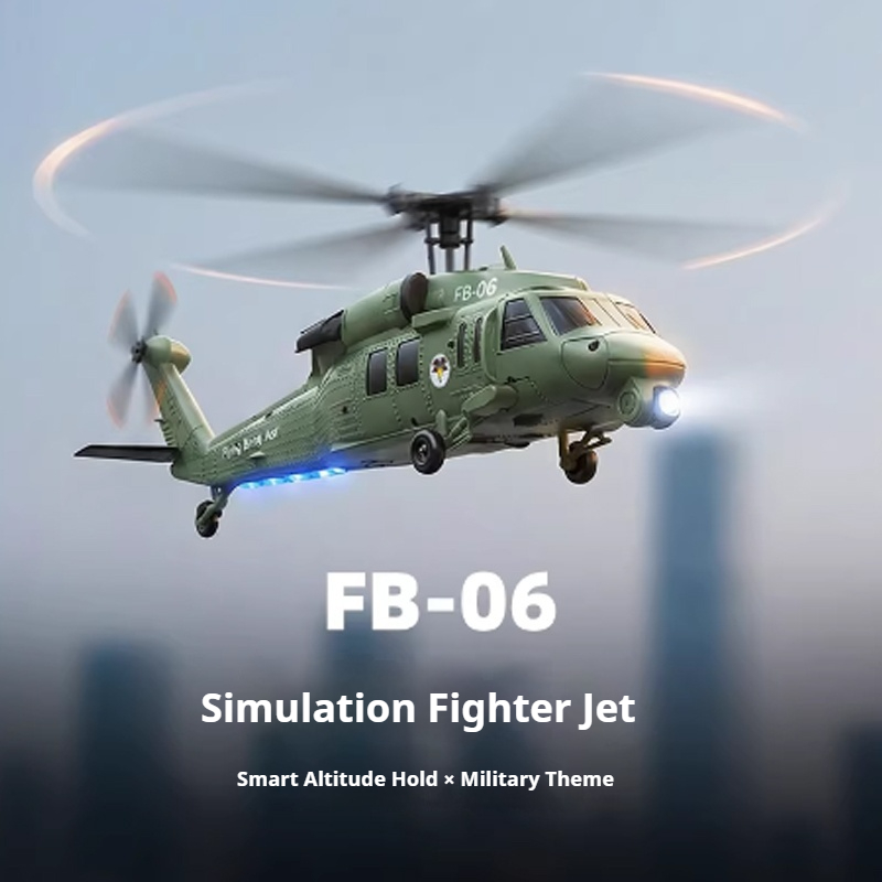 FB-06 Black Hawk Remote Contro - Rc Helicopter Large ulasan dan harga