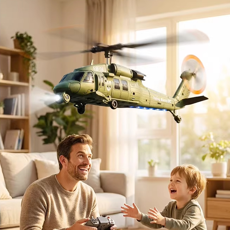 FB-06 Black Hawk Remote Contro - Rc Helicopter Large ulasan dan harga