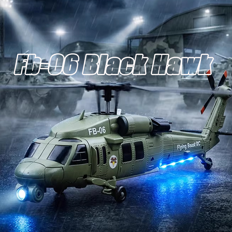FB-06 Black Hawk Remote Contro - Rc Helicopter Large ulasan dan harga