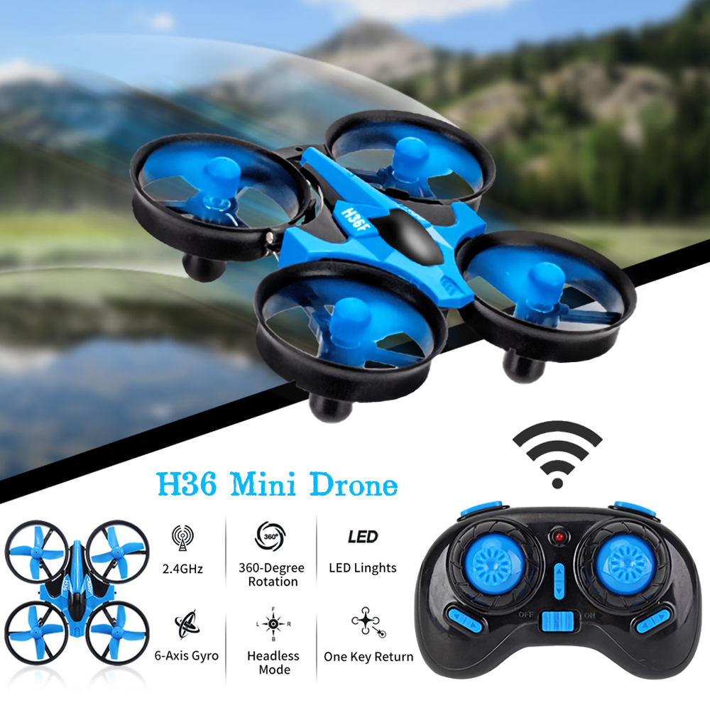 JJRC H36 Mini Rc Drone 4ch 6-A - Rc Helicopter Case ulasan dan harga
