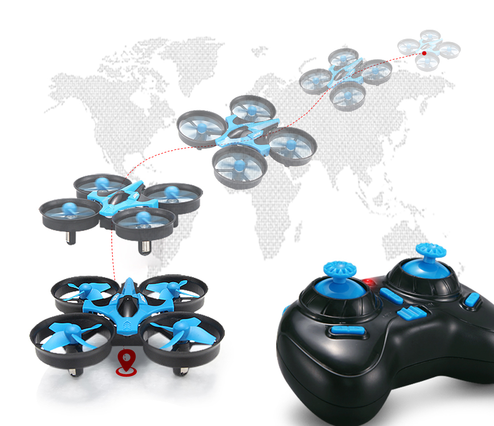 JJRC H36 Mini Rc Drone 4ch 6-A - Rc Helicopter Case ulasan dan harga