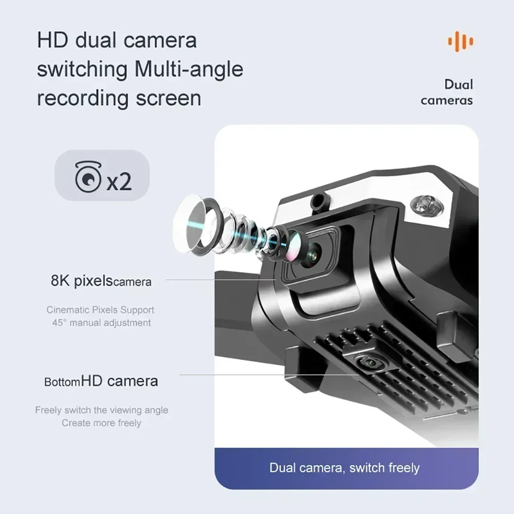 G6 pro Drone with 8K Dual Came - Rc Helicopter Case ulasan dan harga