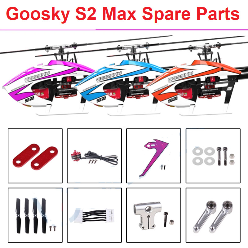 GOOSKY S2 MAX RC Helicopter Sp - Rc Helicopter Coaxial ulasan dan harga