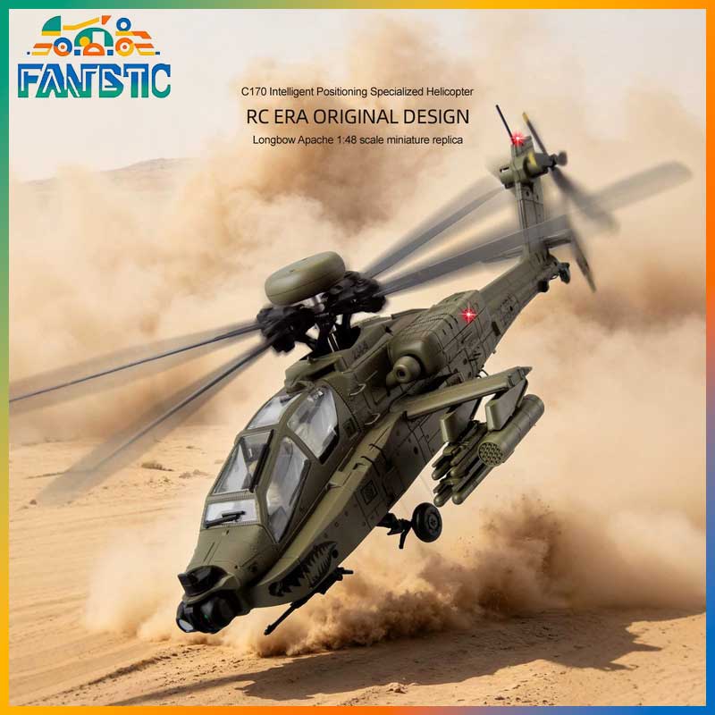 Rc Era C170 Ah 64d Apache Rc H - Rc Helicopter Single Rotor ulasan dan harga