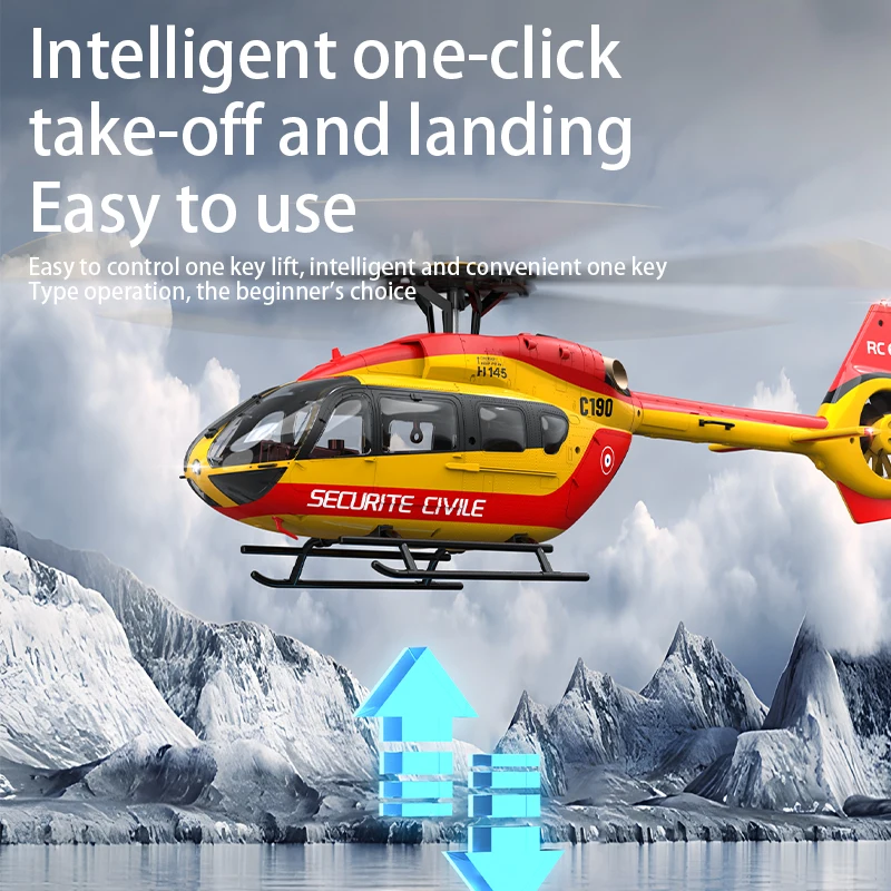 C190 RC Helicopter 2.4G 6-Aixs - Rc Helicopter Large ulasan dan harga