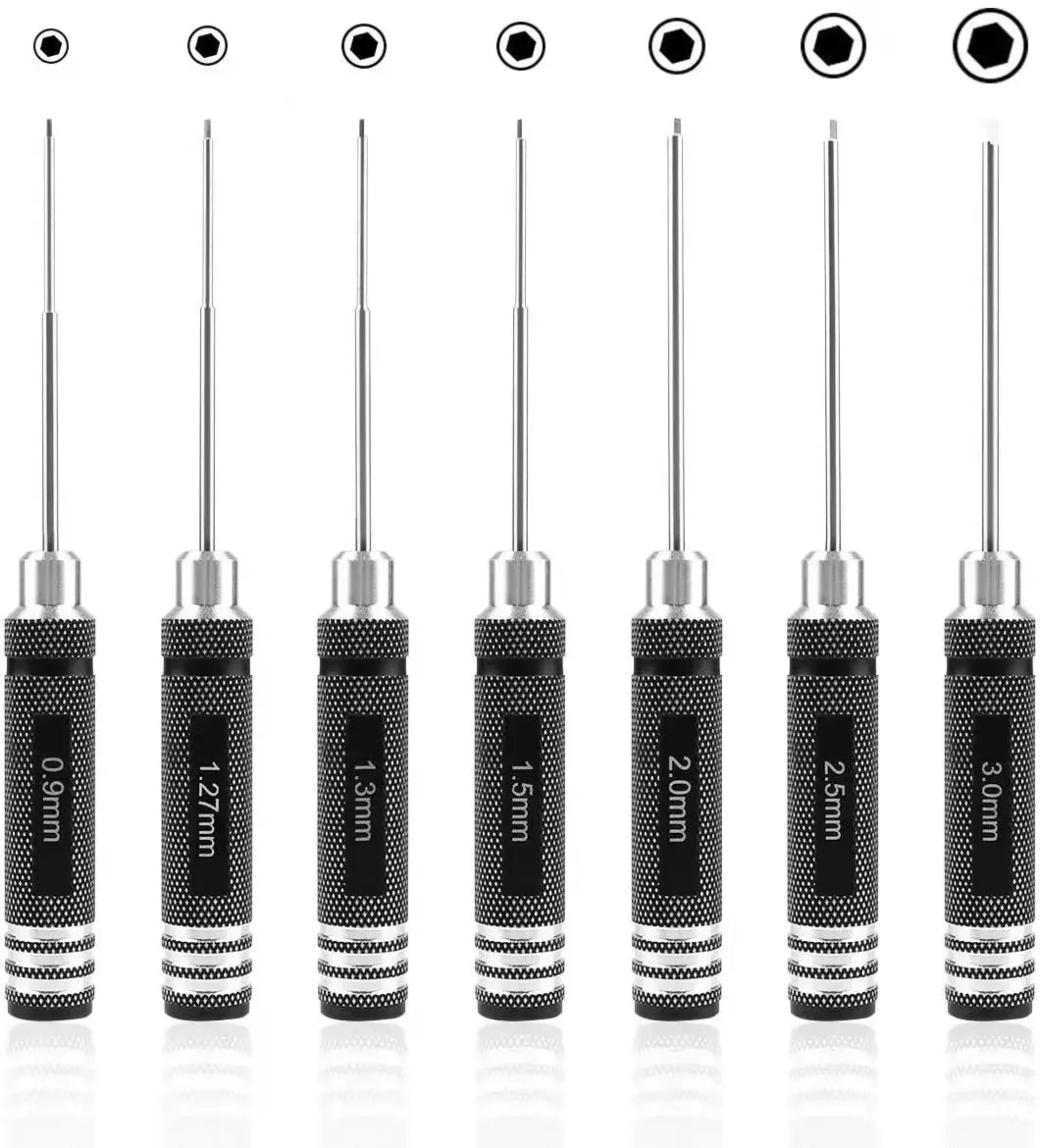 Hex Driver 7/4PCS Hex Allen Sc - Rc Helicopter Tool Kit ulasan dan harga
