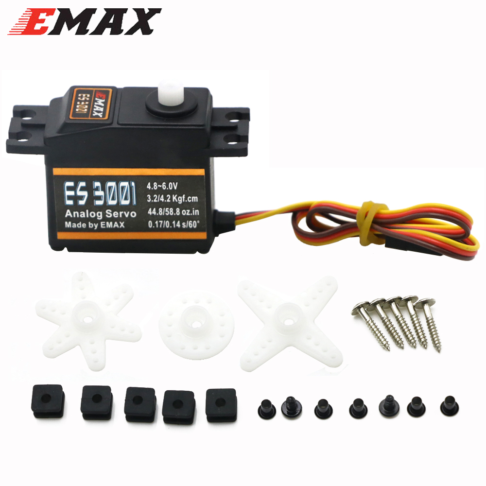 1/4PCS EMAX ES3001 4.8-6.0V 37 - Rc Helicopter Parts ulasan dan harga